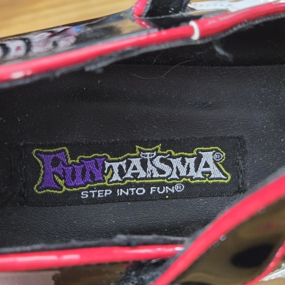 Pleaser Funtasma Heart Platform Mary Jane Heels - Size 7 - Picture 7 of 10